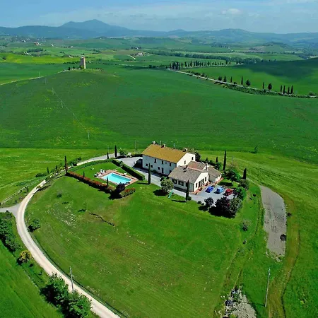 Modern Farmhouse In Pienza With Pool Exterior photo